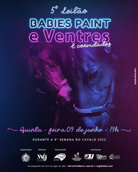 5º Leilão Babies Paint e Ventres - Semana do Cavalo